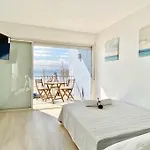 Estudio Frente Al Mar En Roses Con Terraza