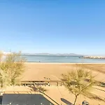 Apto. Vista Mar - Wifi, Piscina, Parking, 1ª Linea De La Playa. - Es-89-130