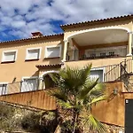 Casa Mas Ambros Con Piscina Desbordante