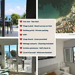 Solmar2 Plage A 100 M, Terrasse Vue Mer, Parking, Wi-Fi