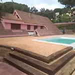 House With A Large Garden And A Pool