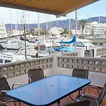 House With 2 Bedrooms In Roses, With Wonderful Harbor View, Pool Acces