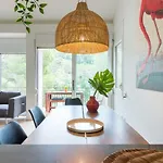 La Vie En Rouge Sa Riera Duplex, Private Parking